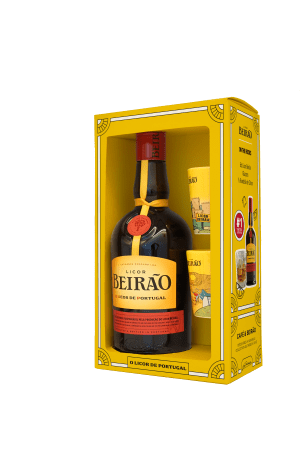 Liquid Company Coffret Licor Beirão + 2 Tasses à Café Non millésime 70cl