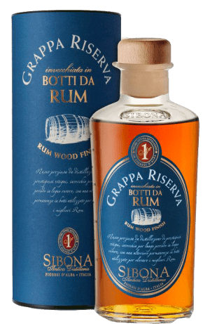 Distillerie Sibona Grappa Riserva Botti da Rum Non millésime 50cl