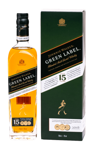 Johnnie Walker Green Label 15 ans Non millésime 70cl