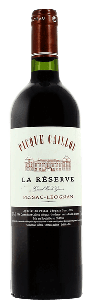 Château Picque-Caillou La Réserve de Picque Caillou Rouges 2019 75cl