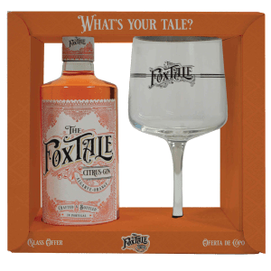 Liquid Company Pack The Foxtale - Citrus Gin a/verre Non millésime 70cl