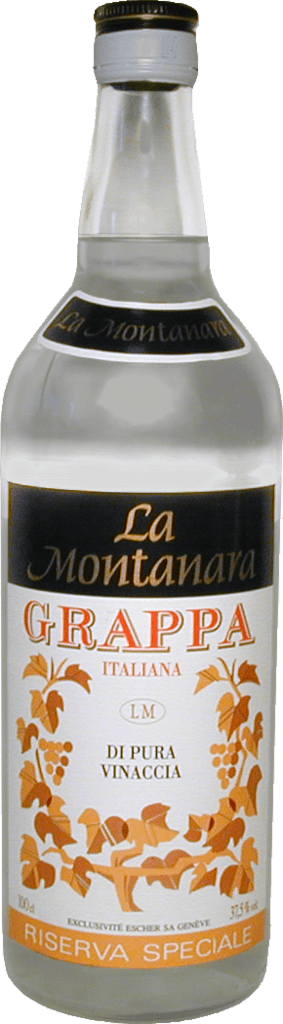 Escher La Montanara - Grappa sans herbes Non millésime 100cl