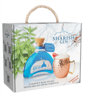 Sharish Coffret Sharish Blue a/Gobelet. - Gin Non millésime 50cl