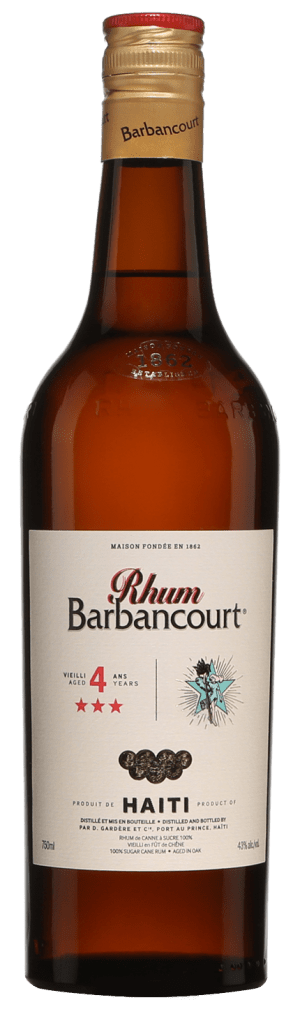 Rhum Agricole Barbancourt 4 Ans Non millésime 75cl