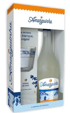 Liquid Company Original Amarguinha Almond box with glass Non millésime 70cl