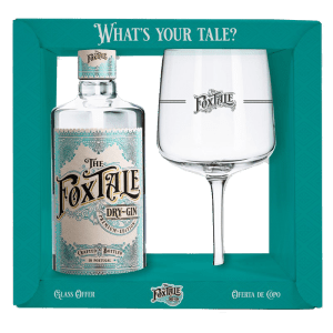 Liquid Company Pack The Foxtale - Dry Gin a/verre Non millésime 70cl