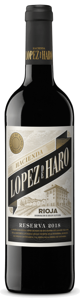 Hacienda Lopez de Haro Reserva Rouges 2018 75cl