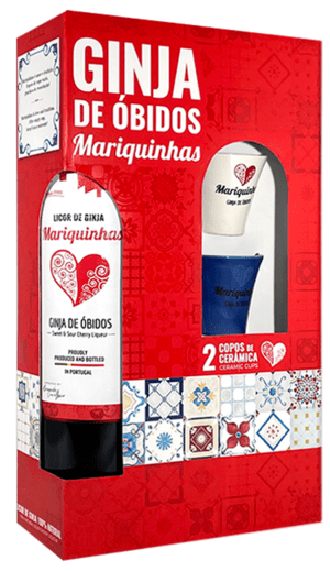 Licóbidos Ginja Tradição Mariquinhas + 2 verres céramiques Non millésime 50cl