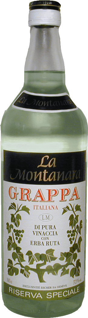 Escher La Montanara - Grappa avec herbes Non millésime 100cl