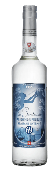 Absinthe Clandestine Blanche Non millésime 70cl