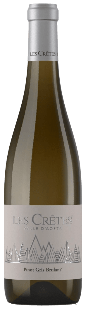 Les Crêtes Pinot Grigio - Brulant Weiß 2023 75cl