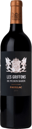  Château Pichon Baron Les Griffons - Pichon Baron Longueville Rouges 2017 75cl