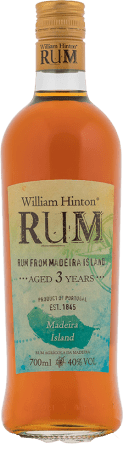  William Hinton Rhum Rhum Madeira 3 ans Non millésime 70cl