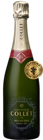  Champagne Collet Brut Art Déco - 1er Cru Brut Non millésime 75cl