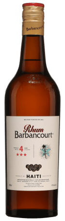  Rhum Agricole Barbancourt 4 Ans Non millésime 75cl