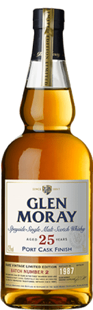  Whiskey Glen Moray Port Cask 1988 - 25 Ans Non millésime 70cl