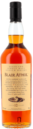  Distillerie Flora & Fauna de Diageo Whisky Blair Athol 12 ans Non millésime 70cl