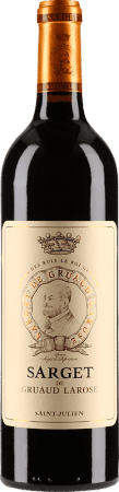  Château Gruaud Larose Sarget - Gruaud Larose Rot 2018 75cl