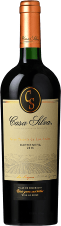  Casa Silva Carmenère - Grand Terroir de los Andes Los Lingues Rouges 2018 75cl