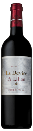  Château Lilian Ladouys La Devise de Lilian Rouges 2012 75cl