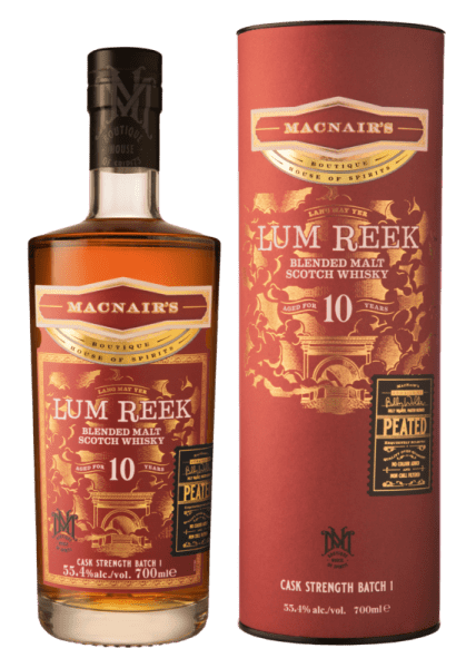  Whisky Macnair's Lum Reek 10 ans Non millésime 70cl