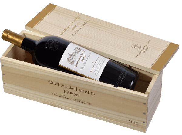  Edmond de Rothschild Heritage Ch. des Laurets Baron Rot 2015 150cl