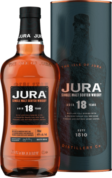  whisky Jura 18 Years Non millésime 70cl