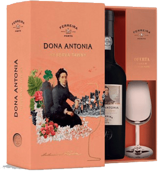  Porto Ferreira Dona Antónia Reserva Tawny with Glass Port Non millésime 75cl